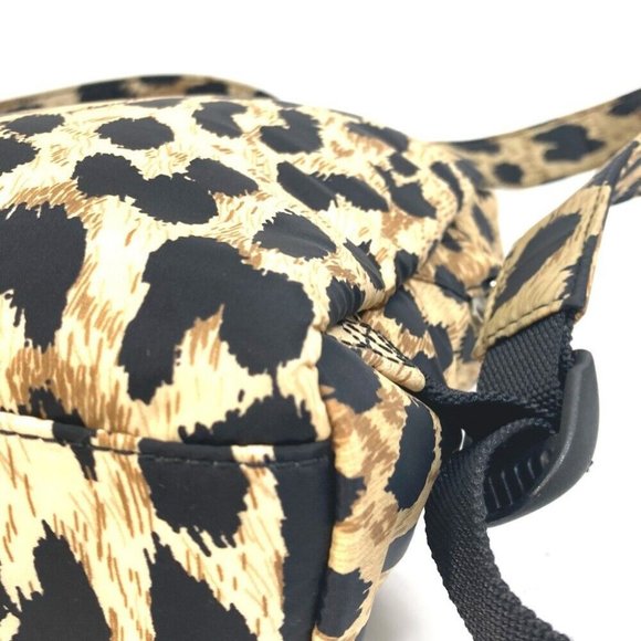 AUTHENTICITY GUARANTEED BALENCIAGA Leopard Mini Backpack bag Beige/Black main image 4